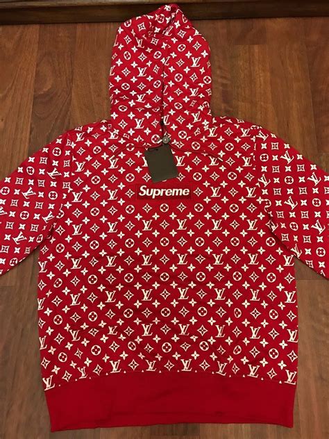 carteira supreme louis vuitton original ebay|supreme louis vuitton sweatshirt.